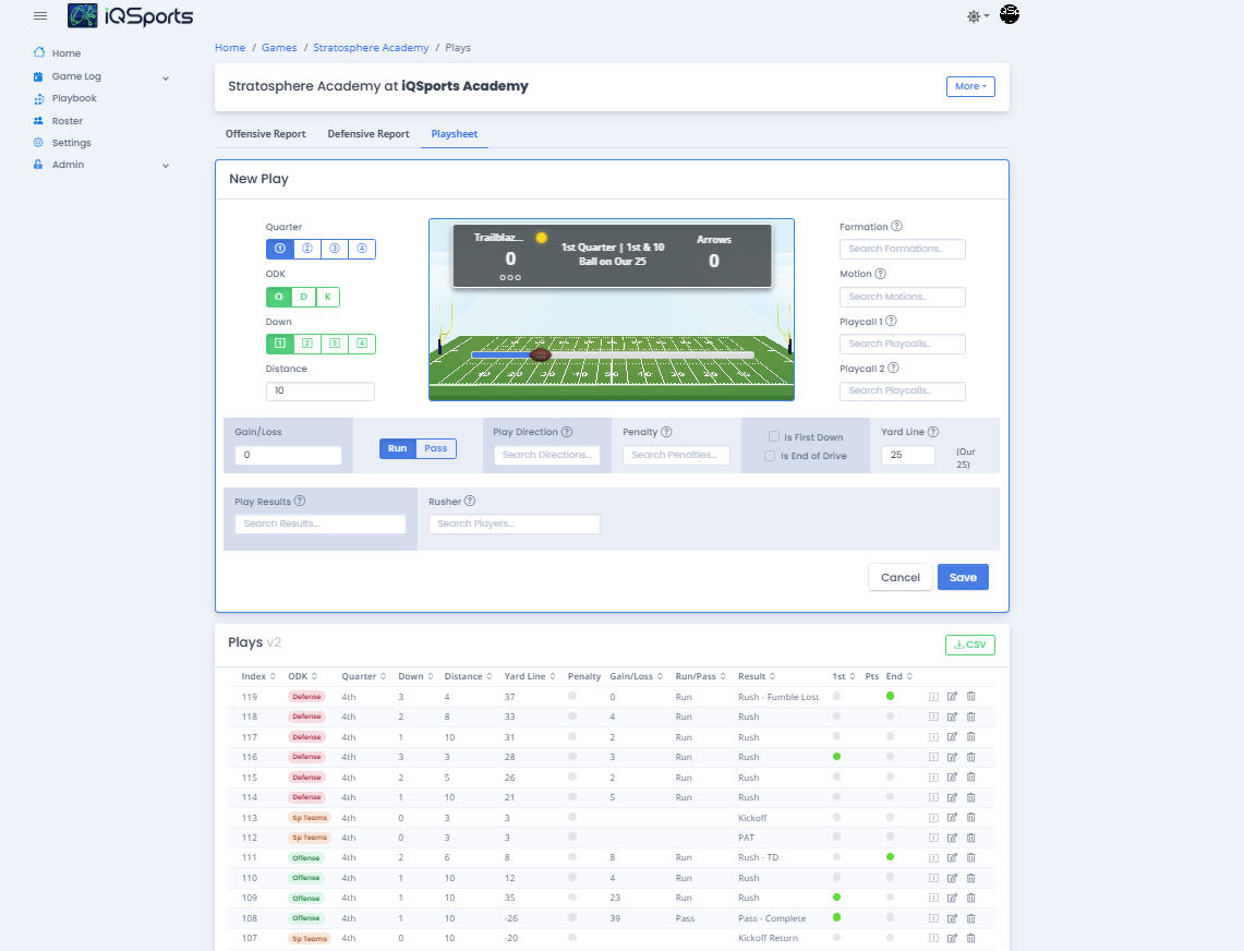 quarterback scrambling